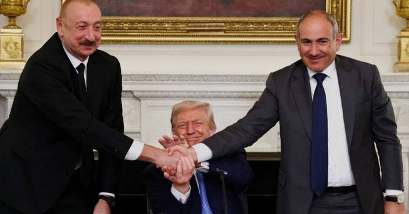 İlham Əliyev, Donald Tramp, Nikol Paşinyan Birgə Bəyannaməni imzalayıb