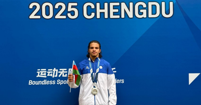 Azərbaycan idmançısı Çində “gümüş” qazandı