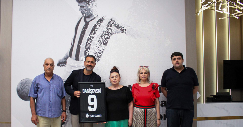 Banişevskinin ailəsi “Neftçi”nin qonağı oldu