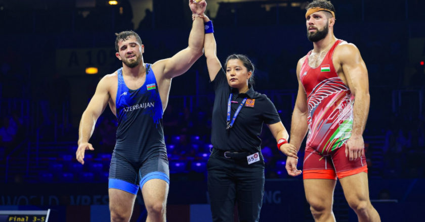 Azərbaycan güləşçisi dünya çempionu oldu