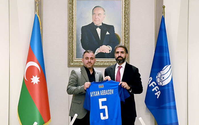 AFFA prezidenti Ayxan Abbasovla görüşdü