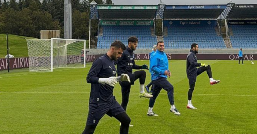 Milli İslandiya ilə oyuna belə hazırlaşır – VİDEO