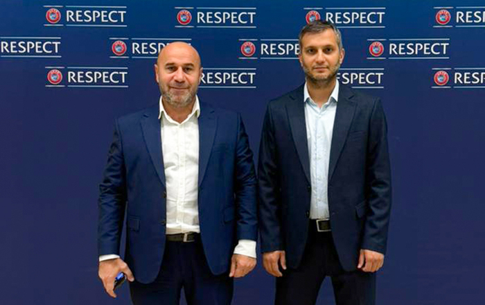 AFFA əməkdaşları UEFA nümayəndələri ilə görüşdü