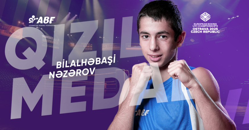 Milli Avropa çempionatında 5 medal qazandı