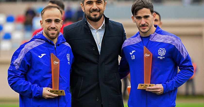 “Şamaxı”nın futbolçuları mükafatlandırıldı