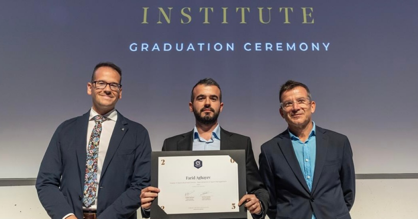 “Qarabağ”ın əməkdaşı “Johan Cruyff” institutunun diplomunu aldı