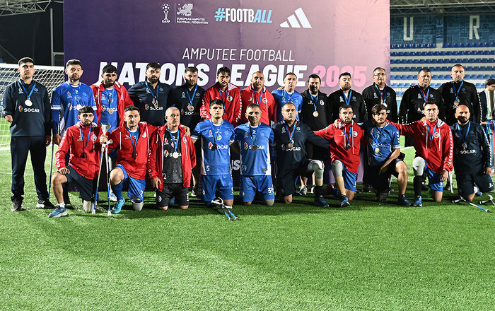 Millətlər Liqası: Azərbaycan yığması 3-cü oldu