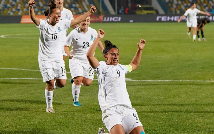 Azərbaycan yığması ikinci oyunu da qazandı