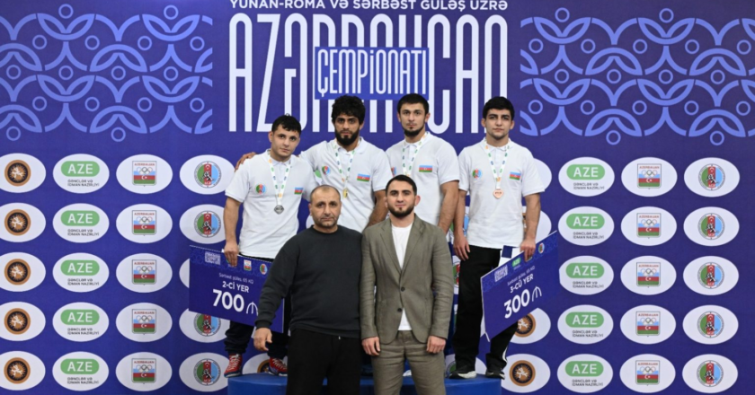 Sərbəst güləşdə 5 çəkidə ölkə çempionları bilindi