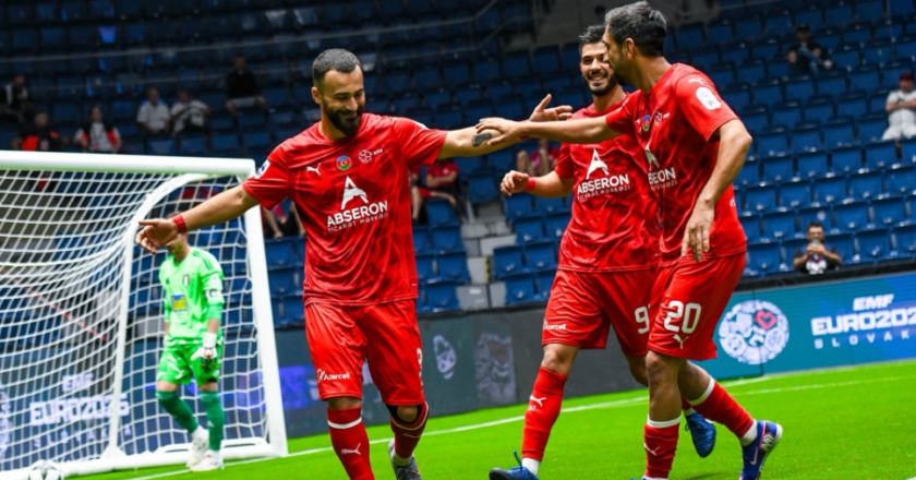 Azərbaycanın minifutbol millisi yarımfinalda!